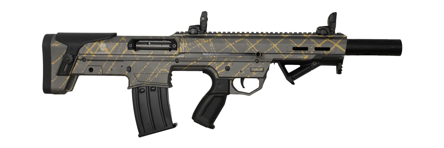 Carizma gri sar� �izgili Bullpup Model 3